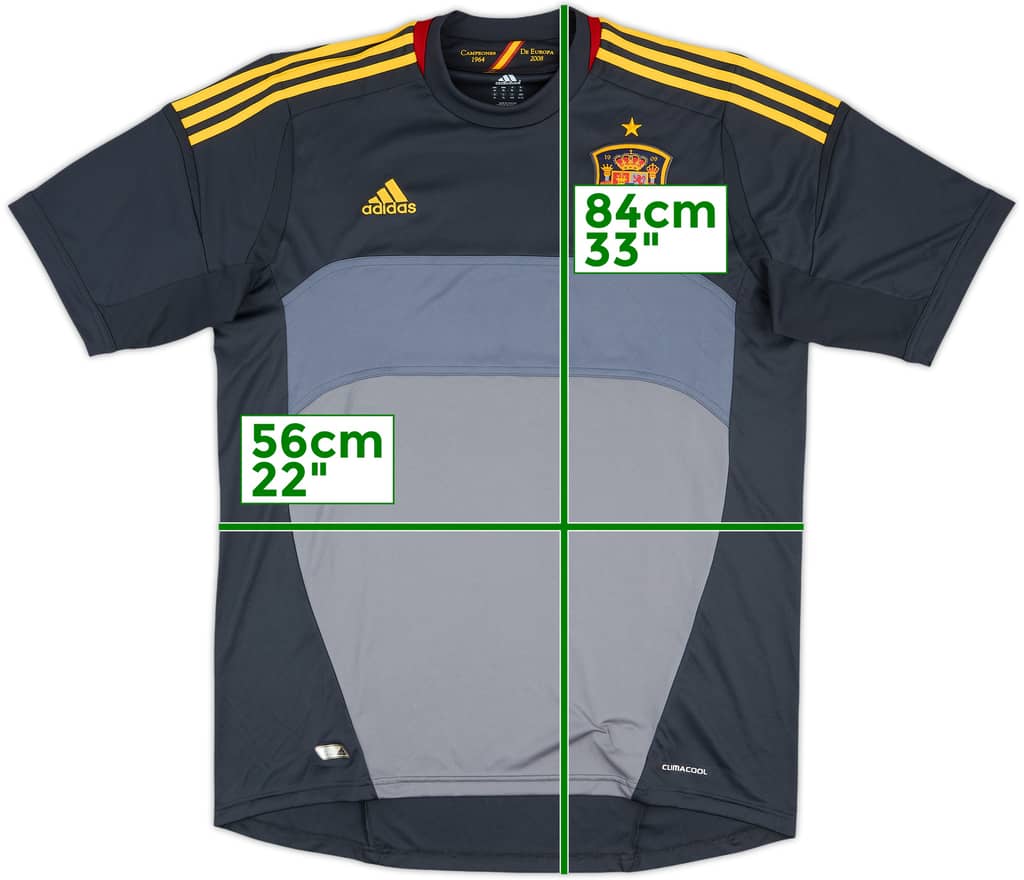 2012-13 Spain GK Shirt - 8/10 - (XL)