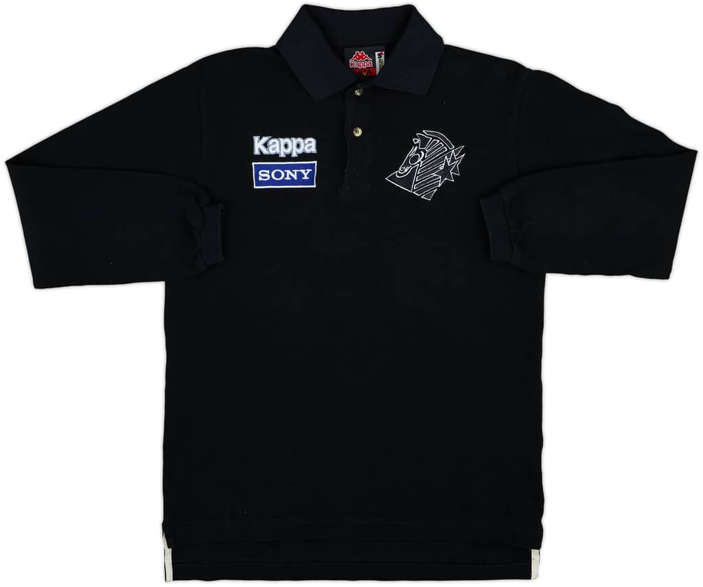 1995-96 Juventus Kappa Polo L/S Shirt - 9/10 - (S)