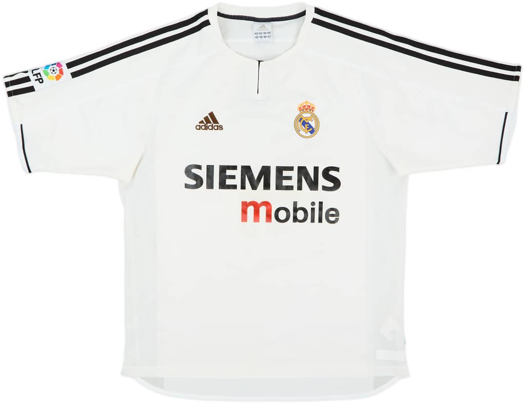 2003-04 Real Madrid Home Shirt - 5/10 - (M)