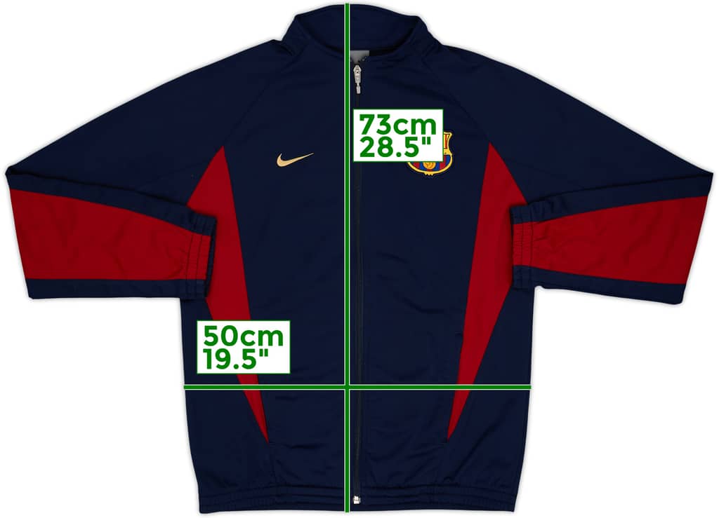 2002-03 Barcelona Nike Track Jacket - 7/10 - (S)