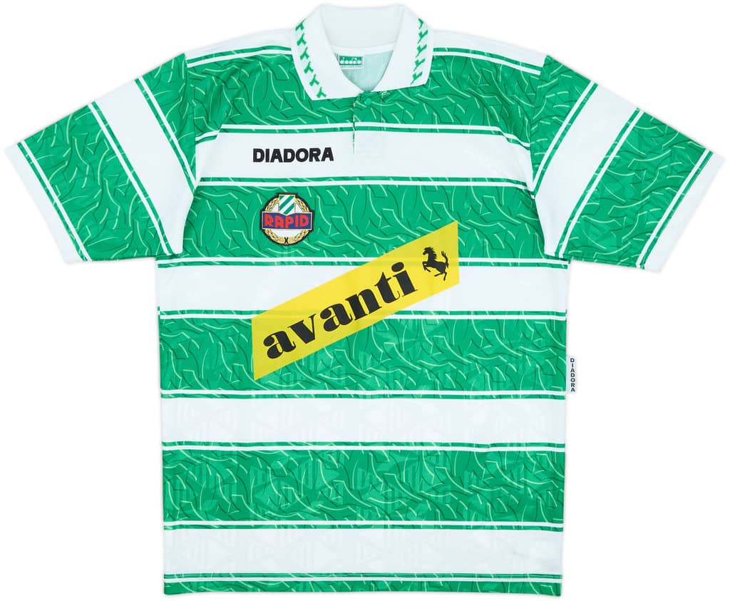 1995-96 Rapid Vienna Home Shirt - 9/10 - (L)