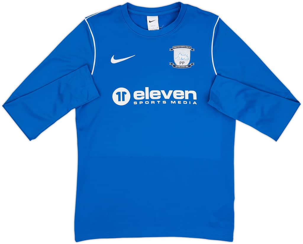2022-23 Preston North End Nike Sweat Top - 8/10 - (S)