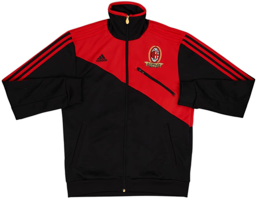 2010-11 AC Milan adidas Track Jacket - 8/10 - (M)