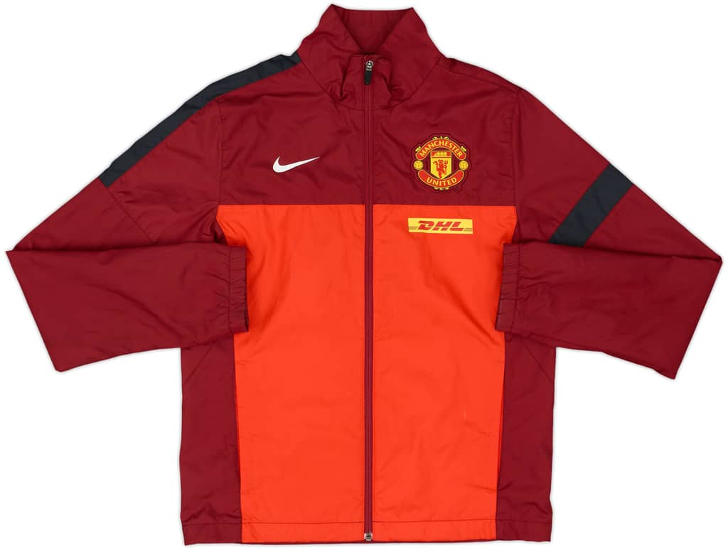 2013-14 Manchester United Nike Track Jacket - 8/10 - (S)