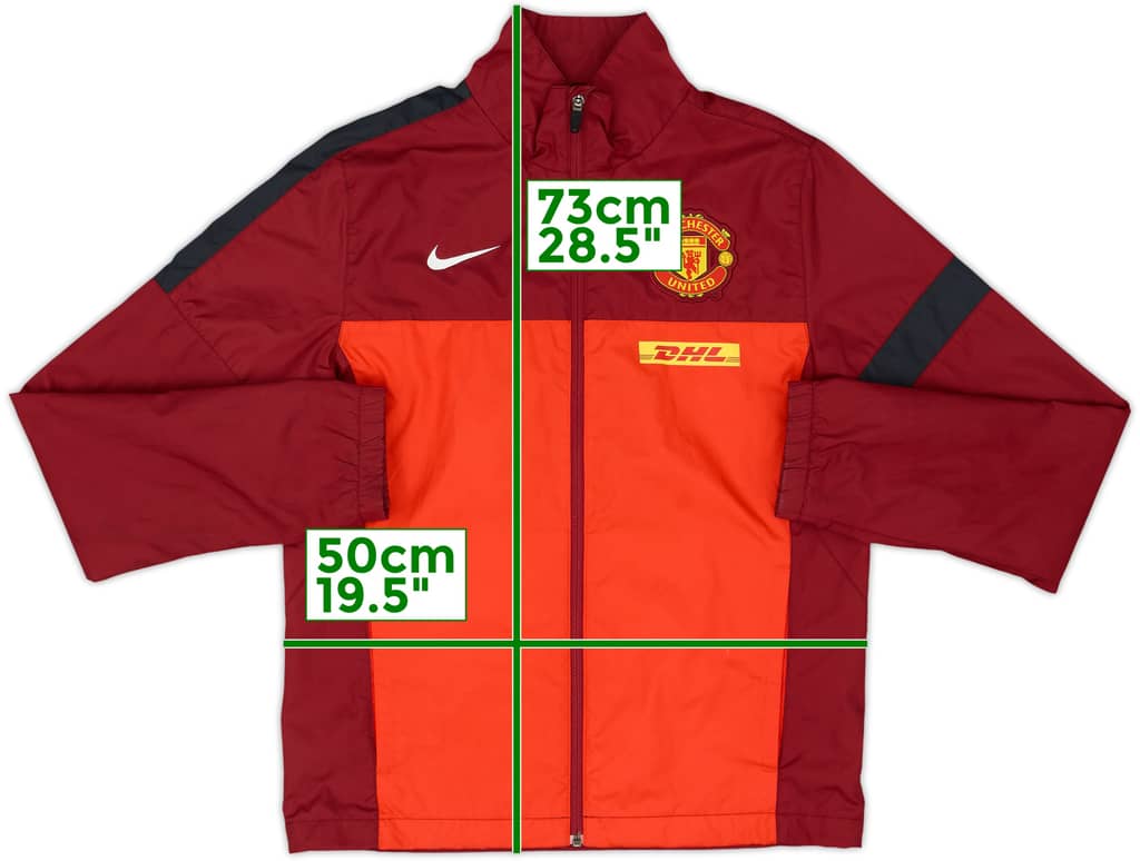 2013-14 Manchester United Nike Track Jacket - 8/10 - (S)