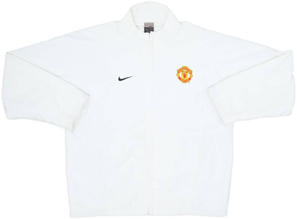 2002-03 Manchester United Nike Track Jacket - 7/10 - (M)