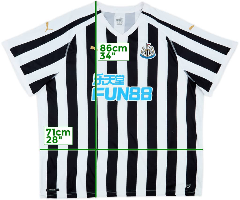 2018-19 Newcastle Home Shirt - 7/10 - (5XL)