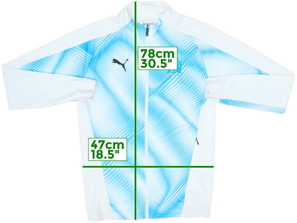 2019-20 Olympique Marseille Puma Track Jacket - 7/10 - (S)