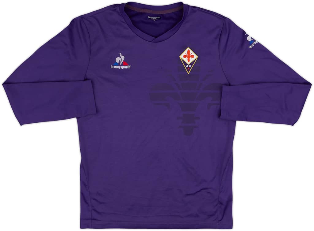2015-16 Fiorentina Le Coq Sportif Training L/S Shirt - 6/10 - (M)