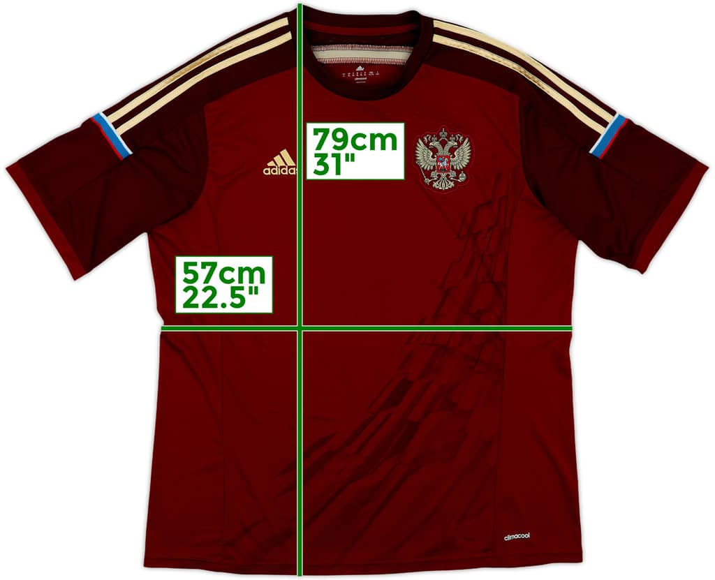 2014-15 Russia Home Shirt - 8/10 - (XL)