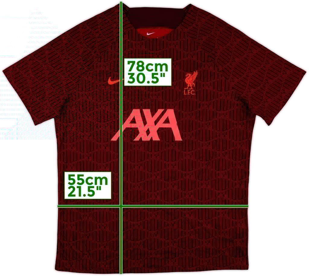 2022-23 Liverpool Nike Training Shirt - 9/10 - (XL)