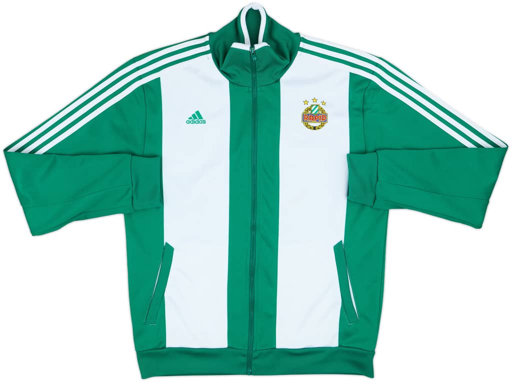 2010-11 Rapid Vienna adidas Track Jacket - 6/10 - (L)