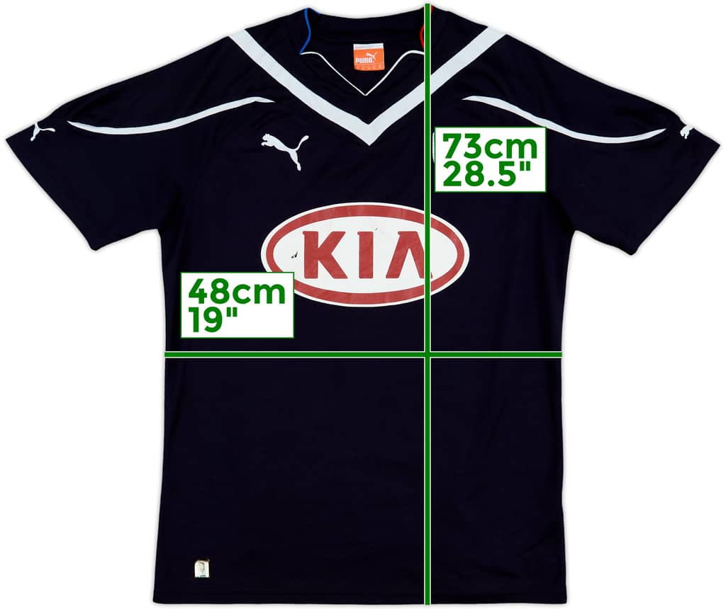 2010-11 Bordeaux Home Shirt - 6/10 - (M)