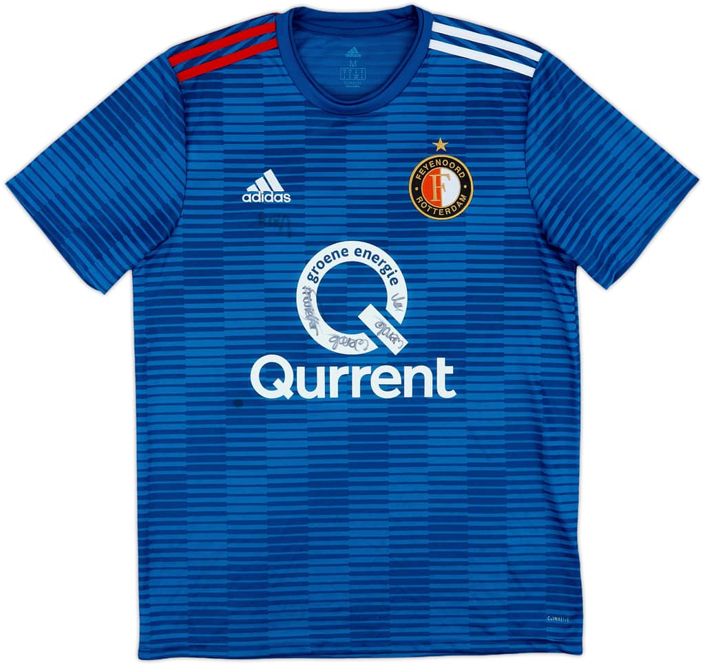 2018-19 Feyenoord Signed Away Shirt - 8/10 - (M)