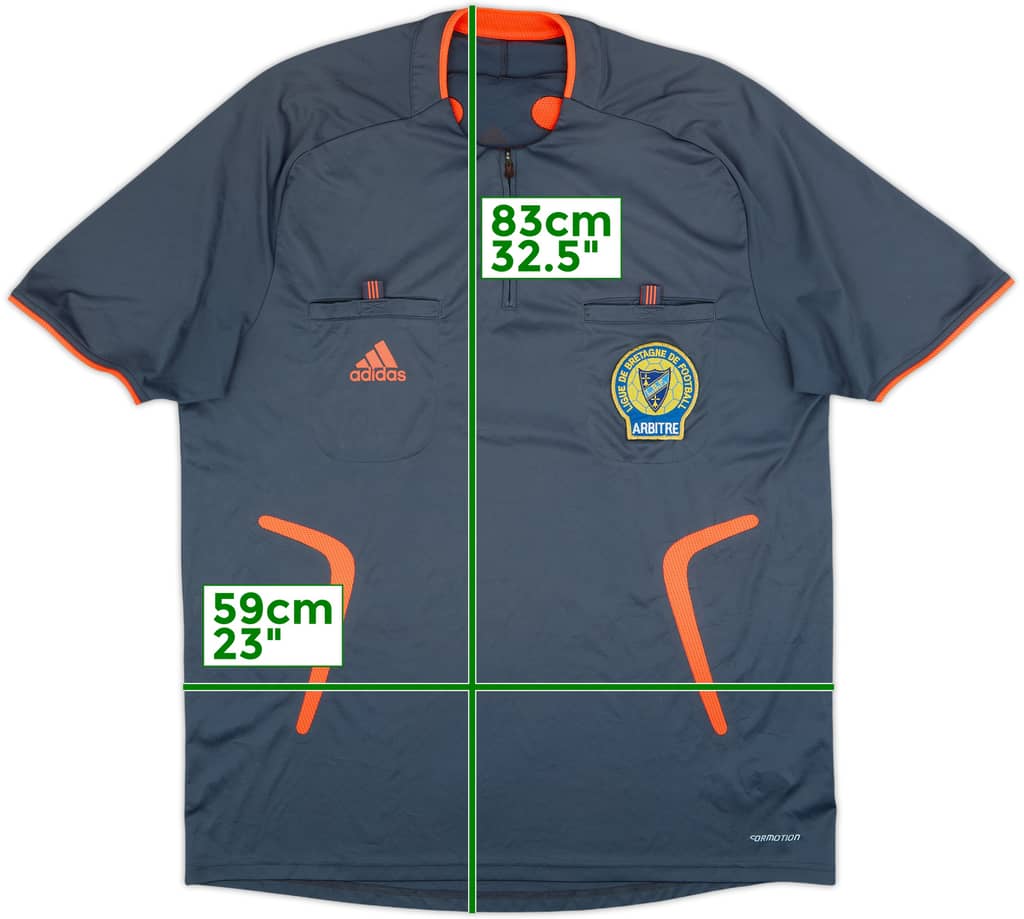 2008-09 adidas Template Referee Shirt - 9/10 - (XL)