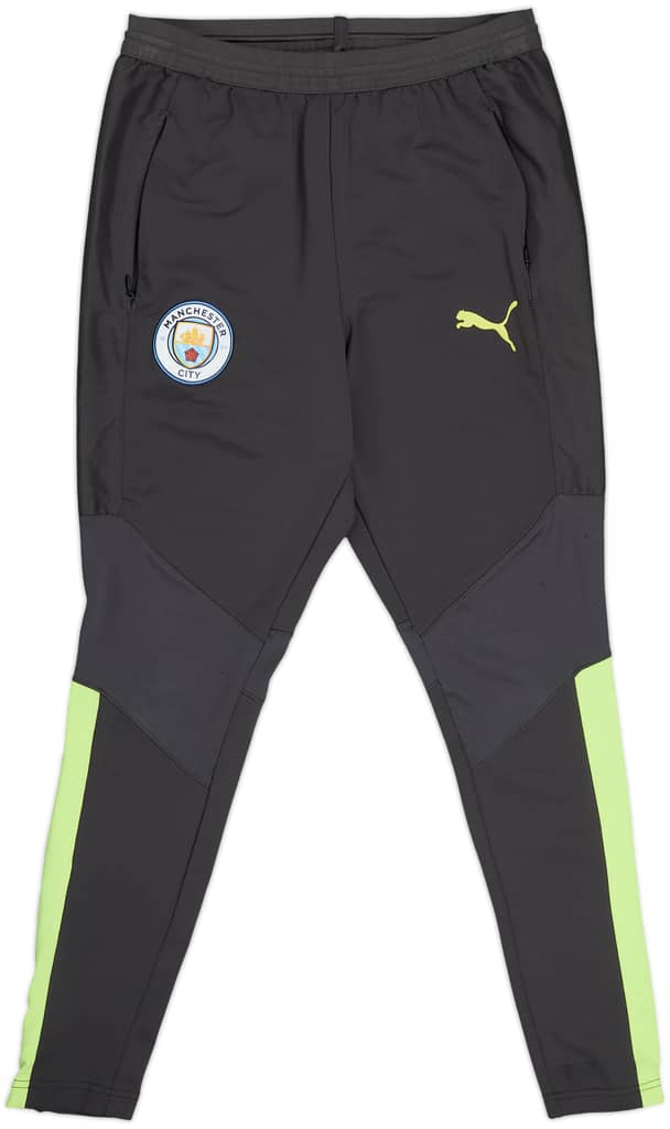 2018-19 Manchester City Nike Track Pants/Bottoms - 8/10 - (S)
