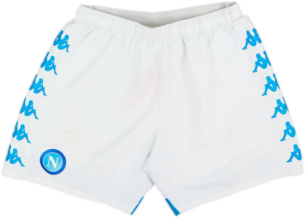 2018-19 Napoli Kappa Home Shorts - 4/10 - (XL)
