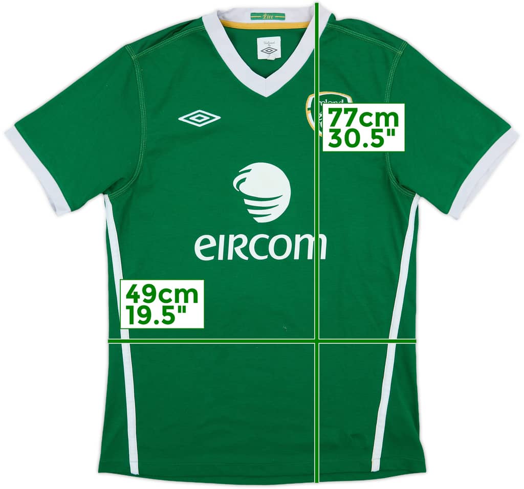 2010-11 Ireland Home Shirt - 6/10 - (M)