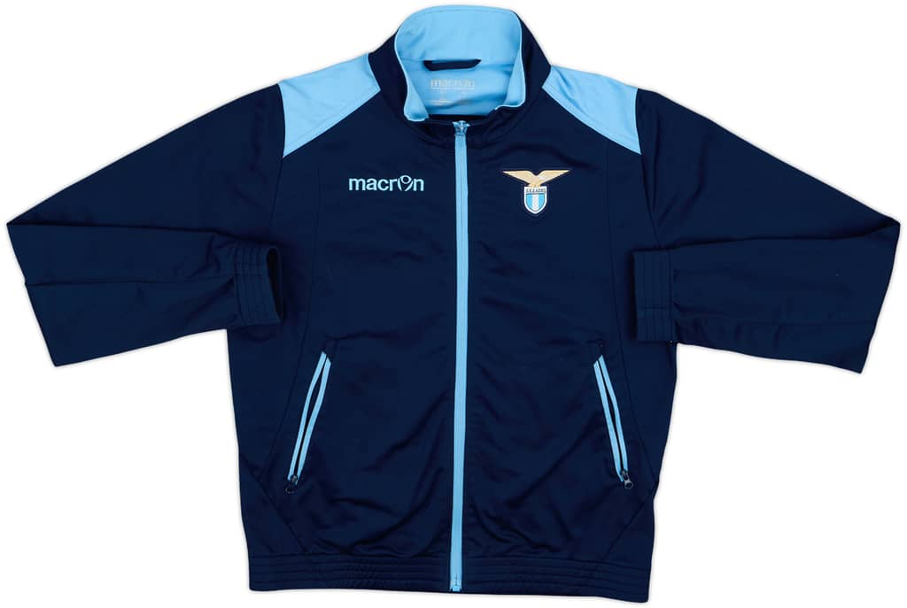 2014-15 Lazio Macron Track Jacket - 8/10 - (L.Boys)