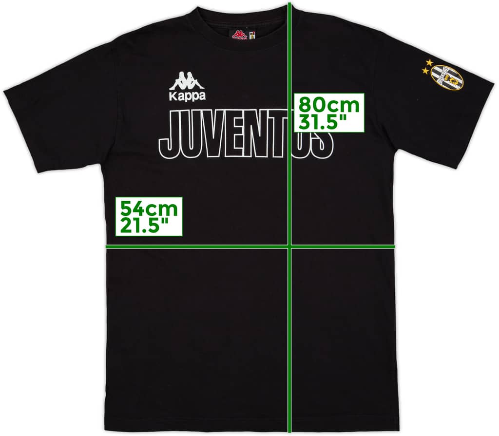 1998-99 Juventus Kappa Cotton Tee - 9/10 - (XL)