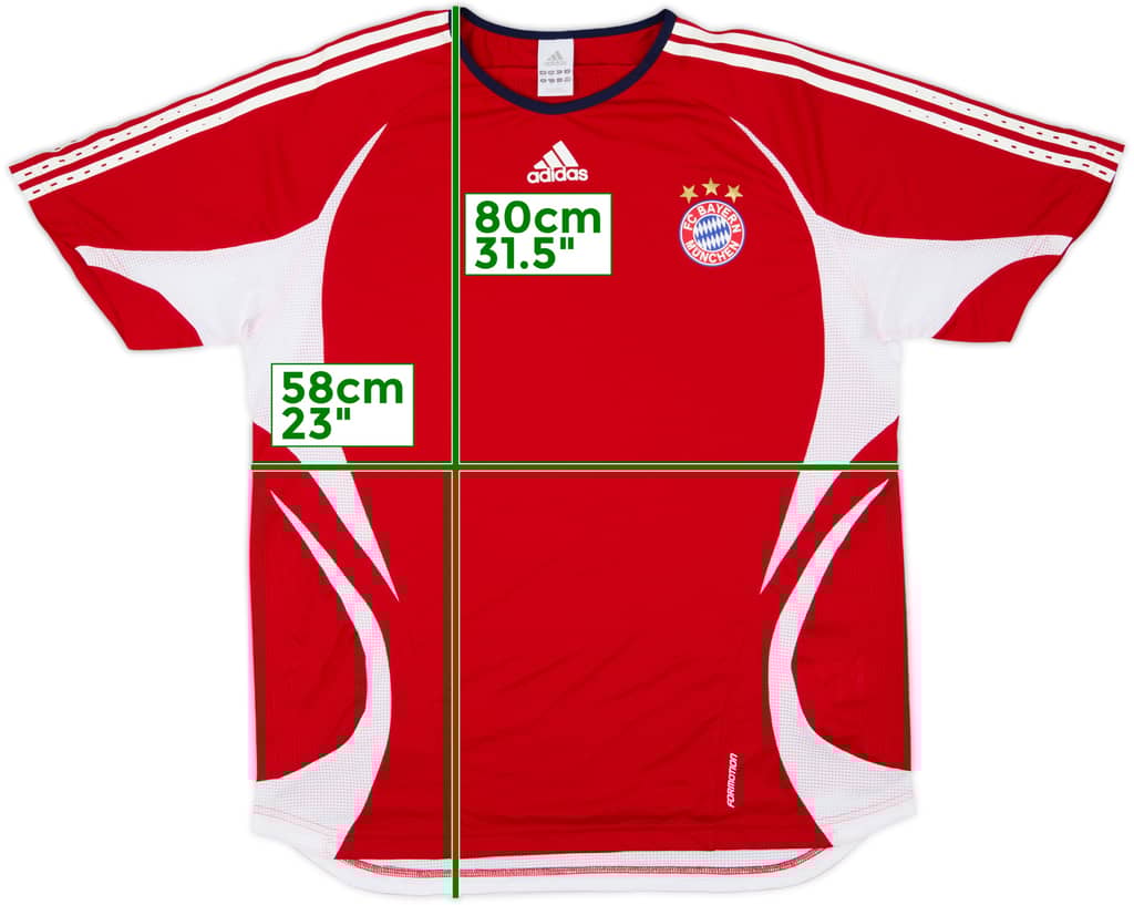 2006-07 Bayern Munich adidas Formotion Training Shirt - 9/10 - (XL/XXL)