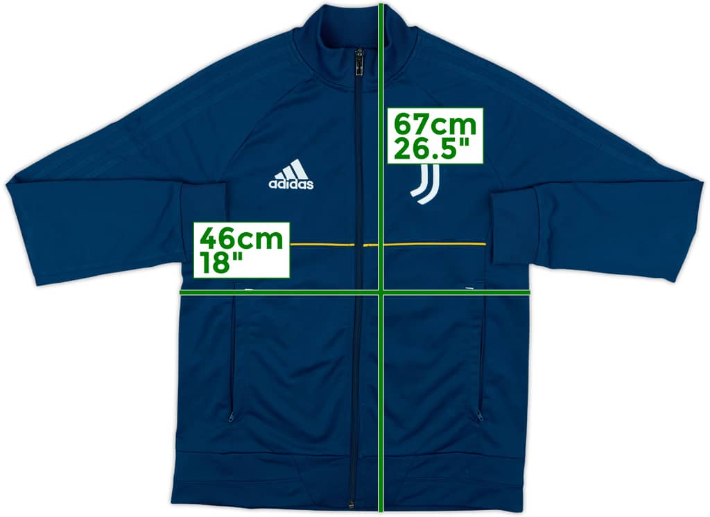 2017-18 Juventus adidas Track Jacket - 7/10 - (L.Boys)