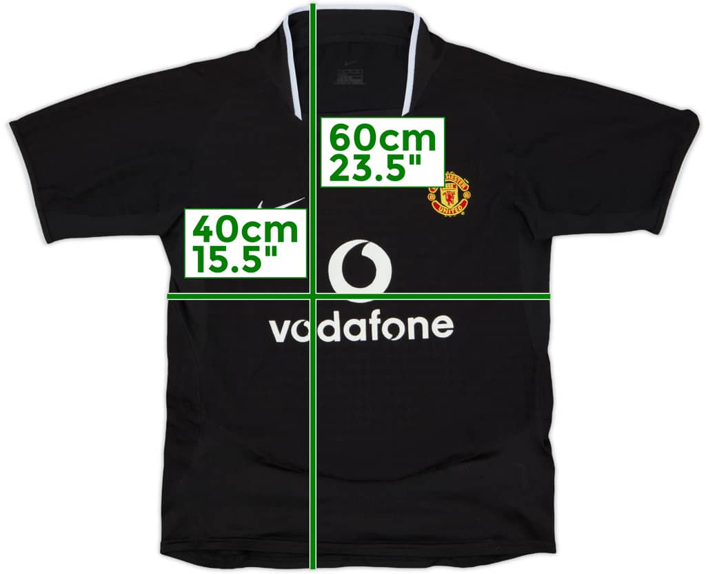 2003-05 Manchester United Away Shirt - 7/10 - (M.Boys)