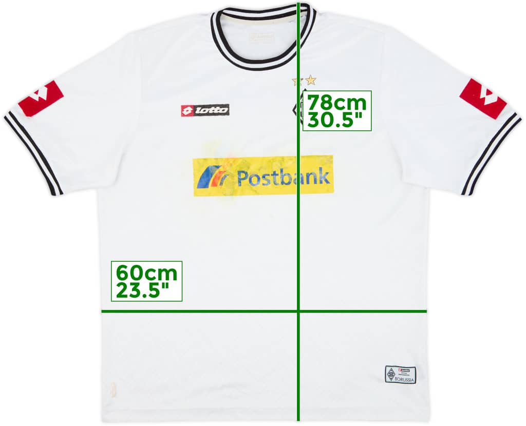 2010-11 Borussia Monchengladbach Home Shirt - 5/10 - (XL)