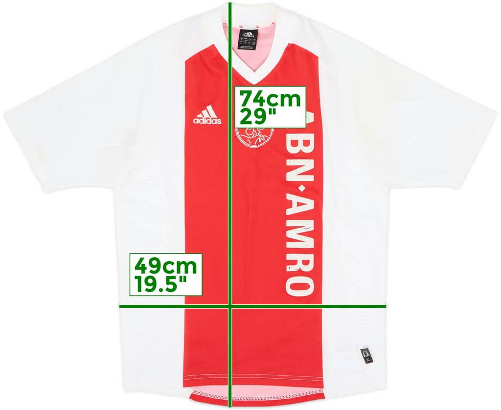 Camiseta de local del Ajax 2002-04 - 5/10 - (S)