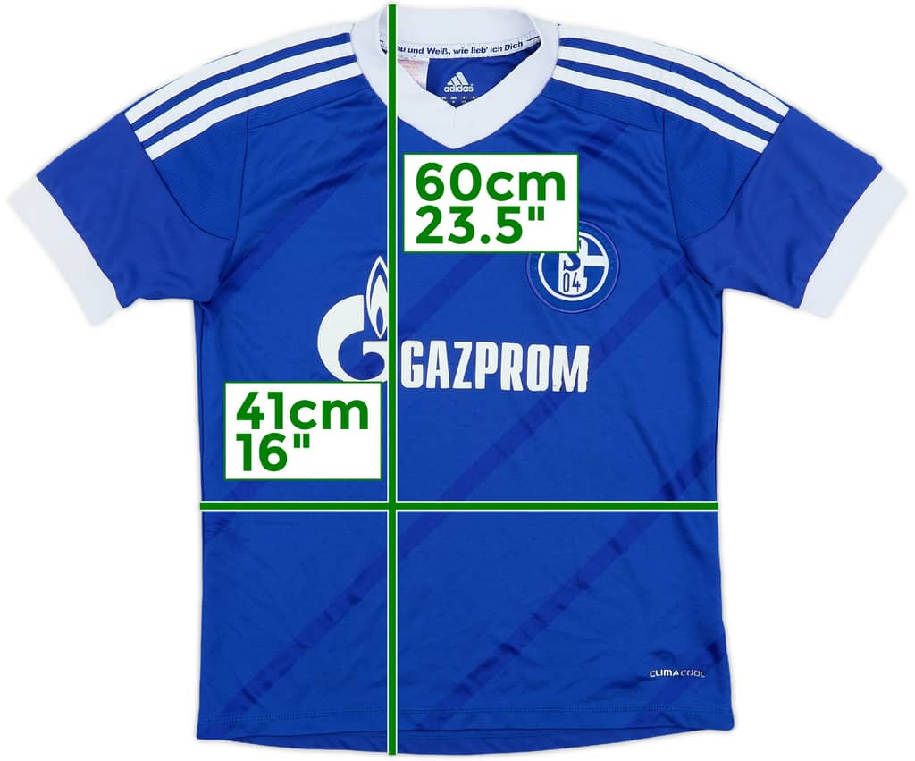 2013-14 Schalke Home Shirt - 6/10 - (M.Boys)
