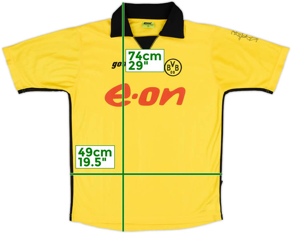 2003-04 Borussia Dortmund European Home Shirt - 8/10 - (S)