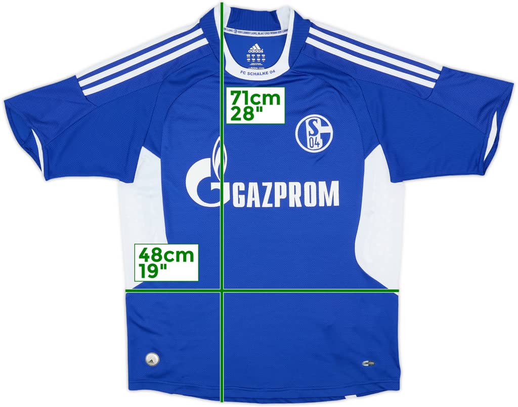 2008-10 Schalke Home Shirt - 6/10 - (XL.Boys)