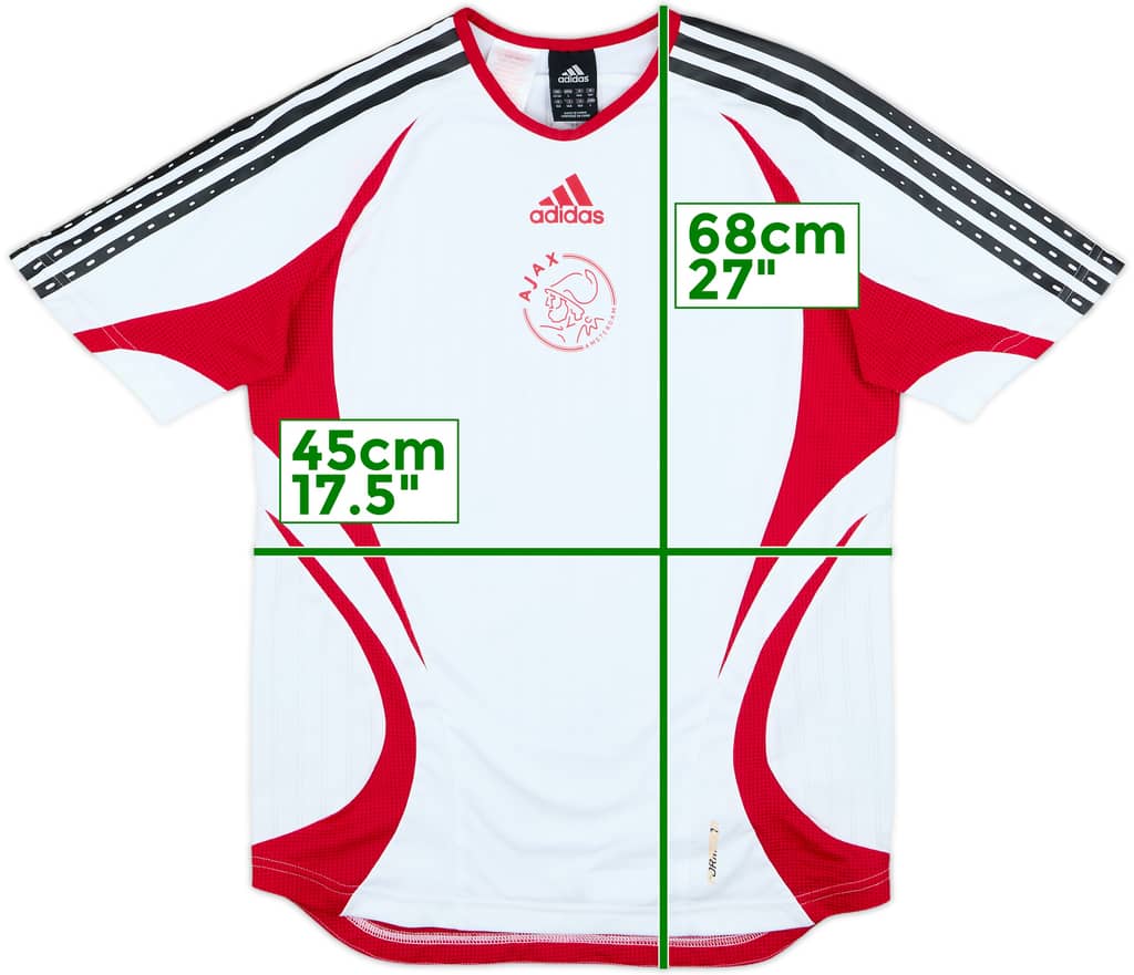 2007-08 Ajax adidas Formotion Training Shirt - 6/10 - (L.Boys)