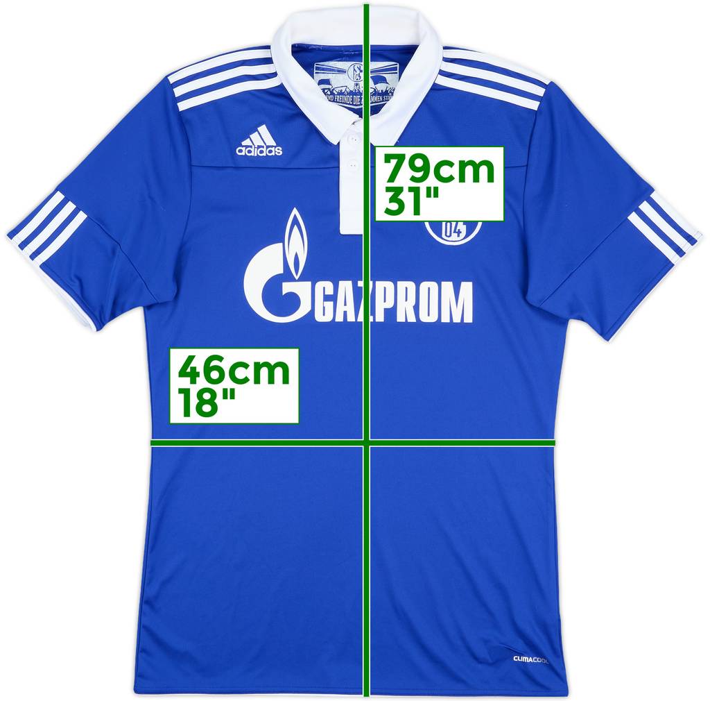 2010-12 Schalke Home Shirt - 9/10 - (M)