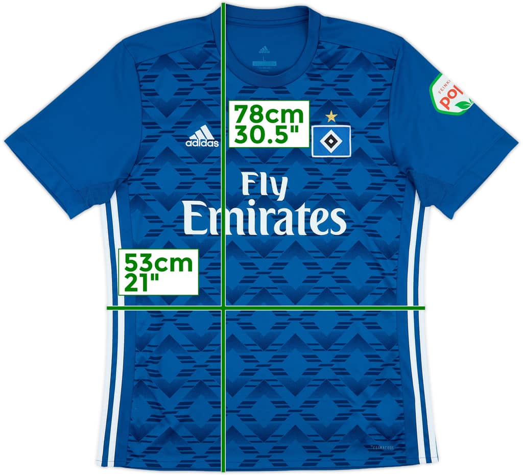 2017-18 Hamburg Away Shirt - 6/10 - (L)
