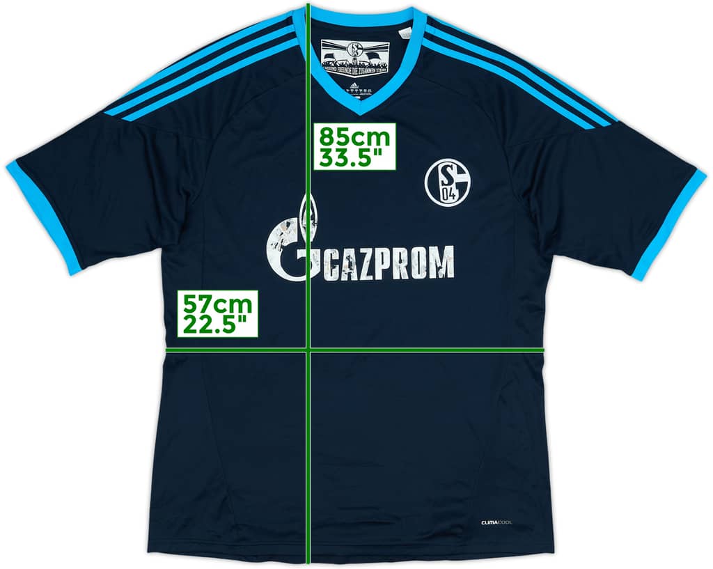 2010-12 Schalke Away Shirt - 4/10 - (XL)