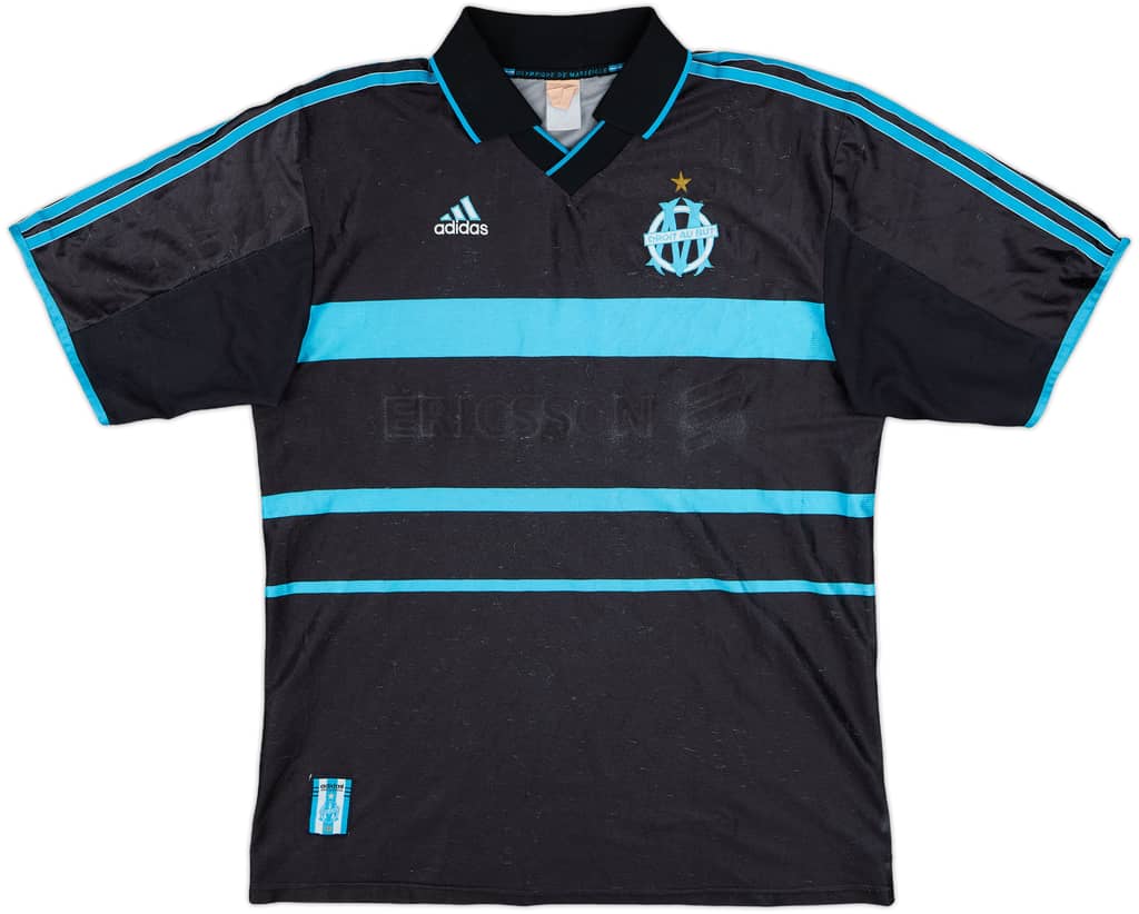 1999-00 Olympique Marseille Third Shirt - 4/10 - (XL)