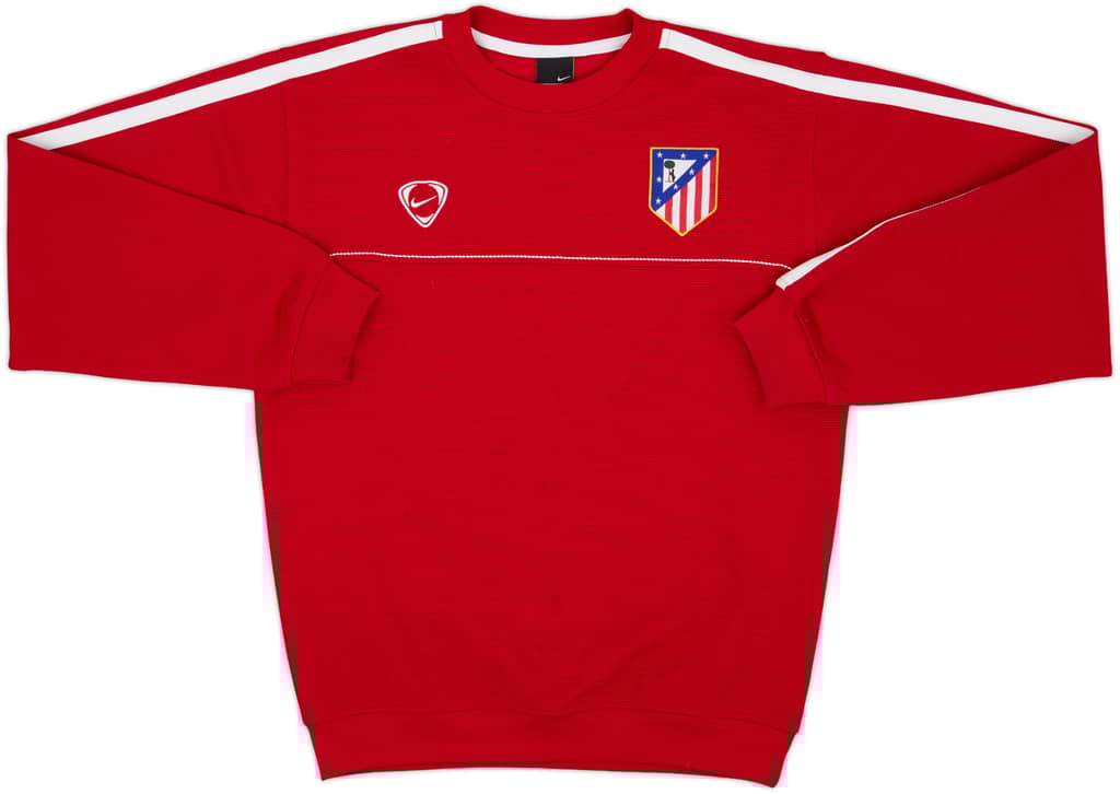 2004-05 Atletico Madrid Nike Sweat Top - 8/10 - (S)