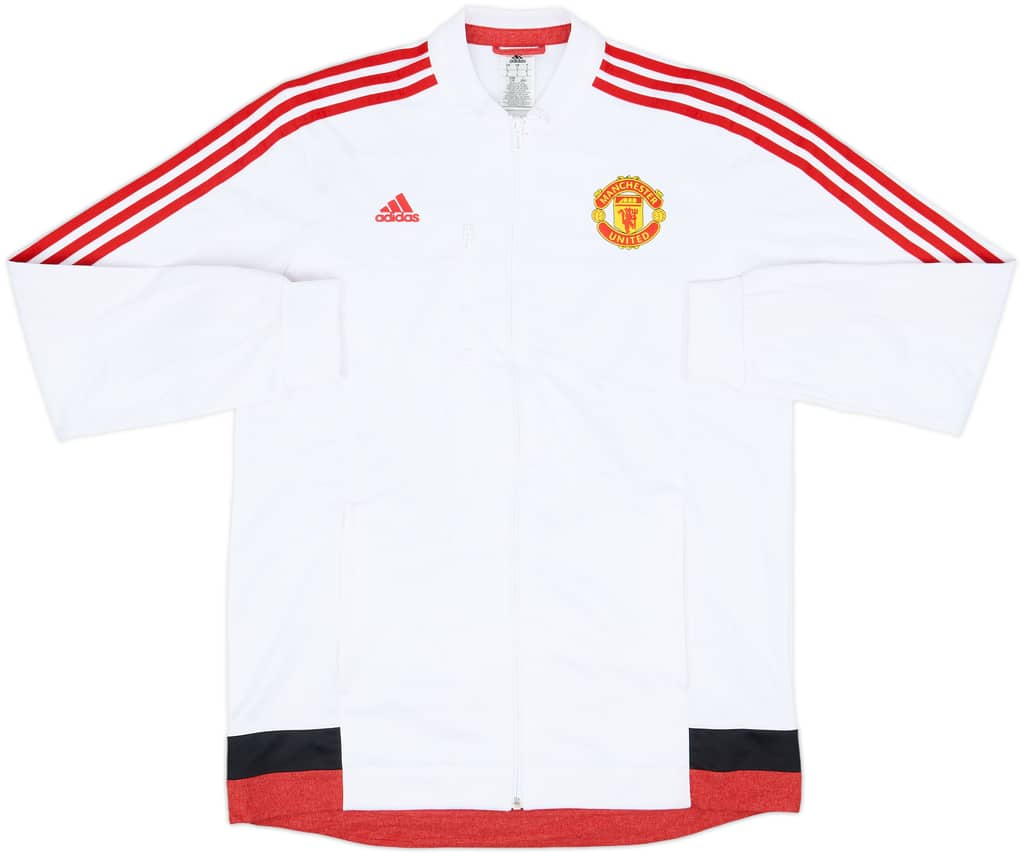 2015-16 Manchester United adidas Track Jacket - 7/10 - (L)