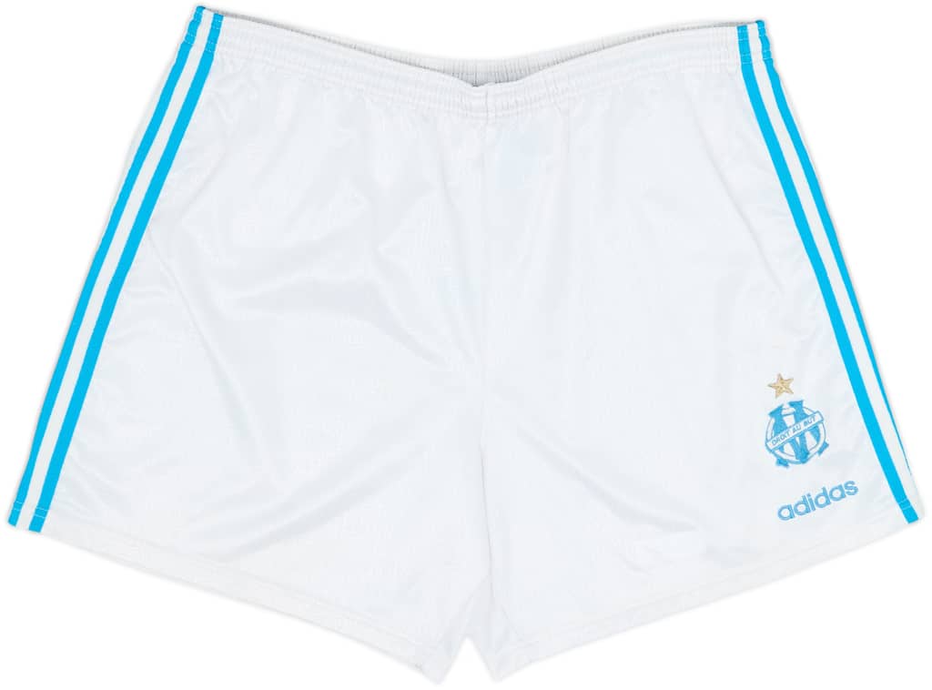 2000-01 Olympique Marseille Home Shorts - 7/10 - (XL)