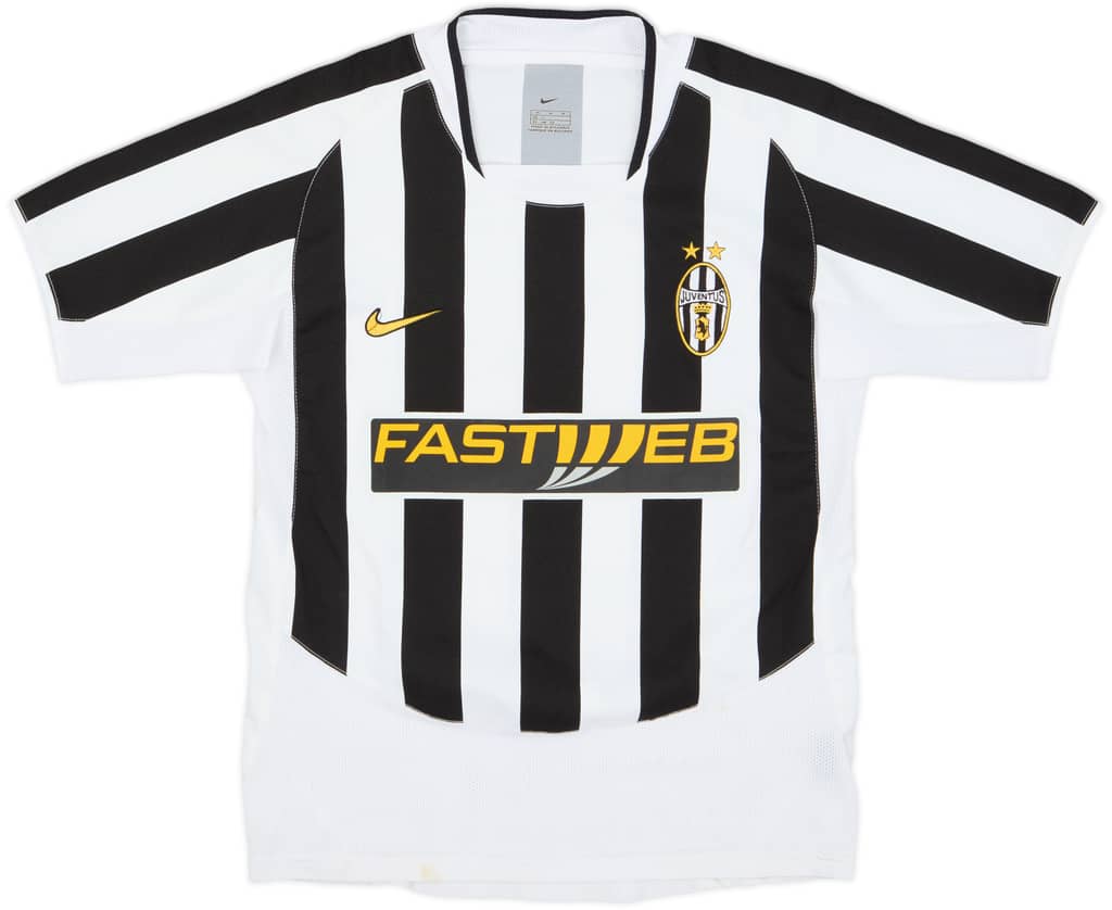 2003-04 Juventus Home Shirt - 7/10 - (M.Boys)