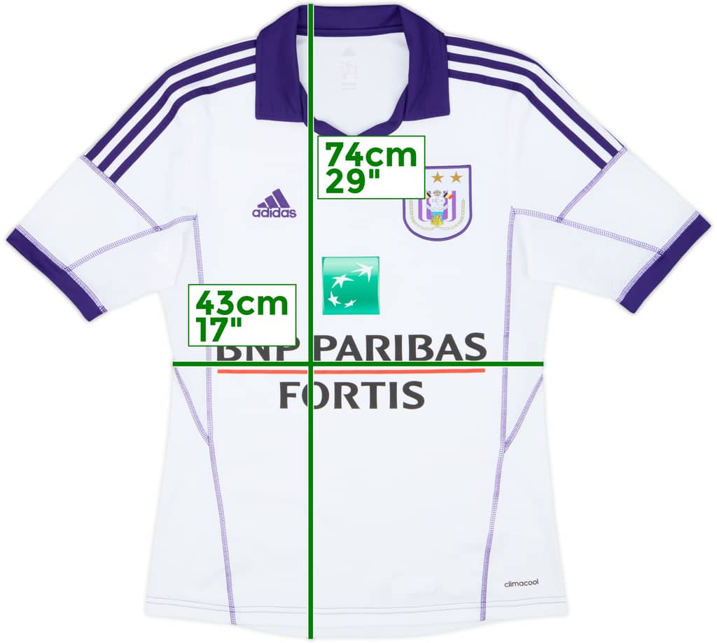 2013-14 Anderlecht Away Shirt - 9/10 - (S)