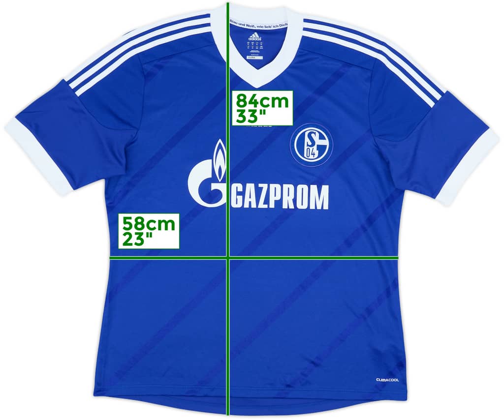 2012-14 Schalke Home Shirt - 9/10 - (XL)
