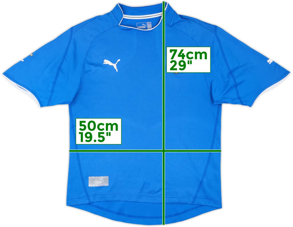 2003-04 Italy Home Shirt - 6/10 - (M)