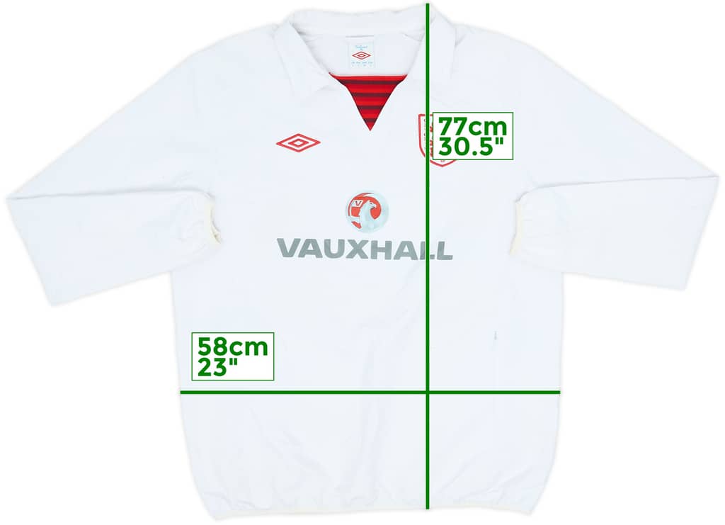 2012-13 England Umbro Drill Top - 8/10 - (L)