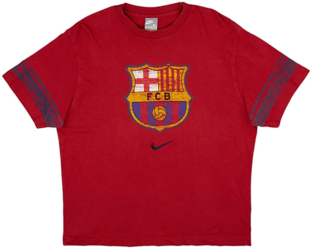 2008-09 Barcelona Nike Graphic Tee - 10/10 - (XL)