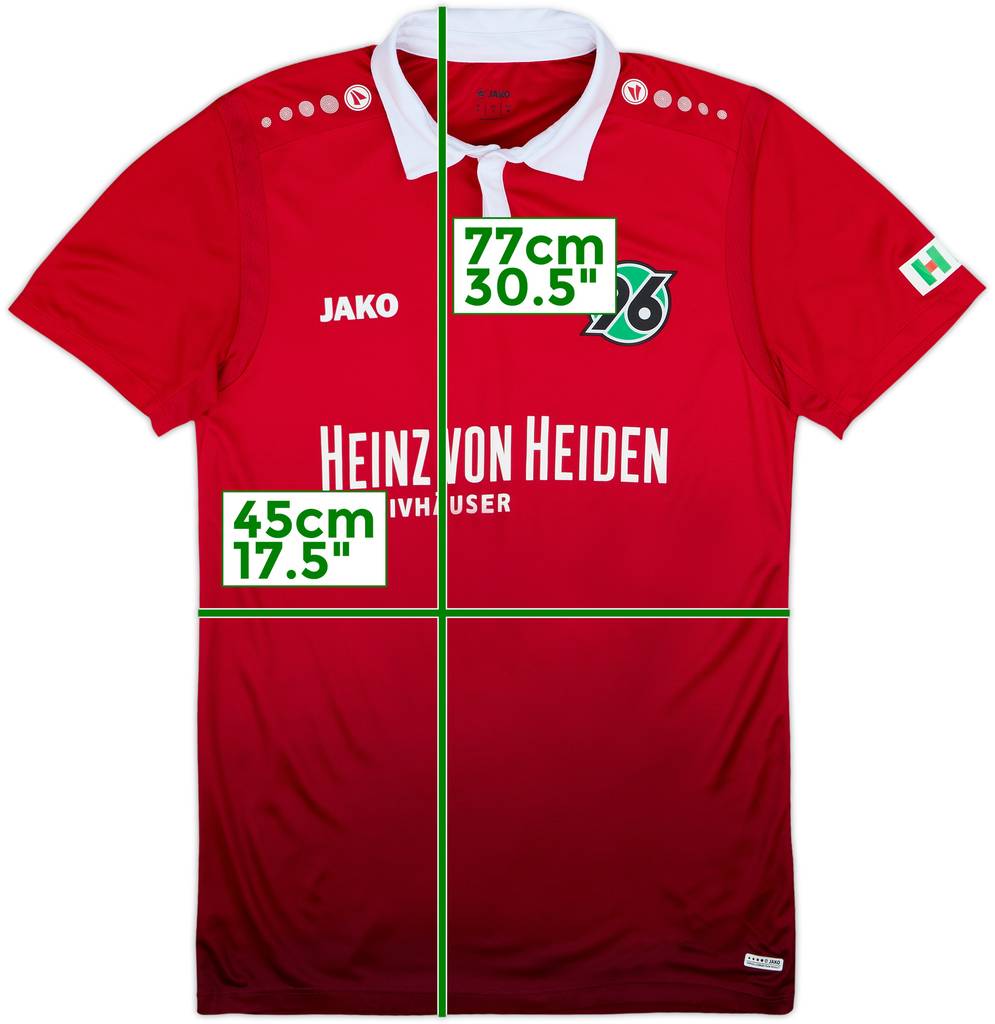2017-18 Hannover 96 Home Shirt - 9/10 - (M)