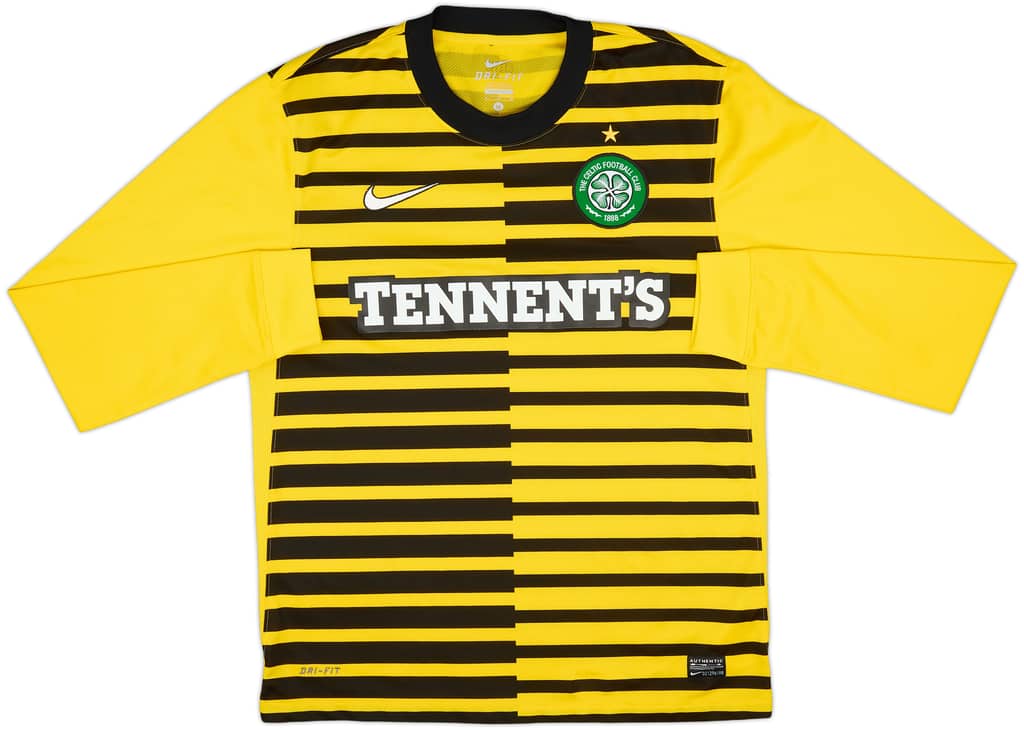 2011-12 Celtic Third L/S Shirt - 10/10 - (M)