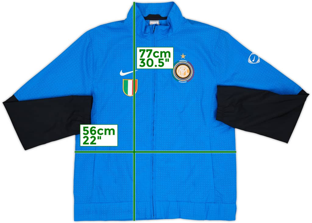 2009-10 Inter Milan Nike Track Jacket - 8/10 - (L)