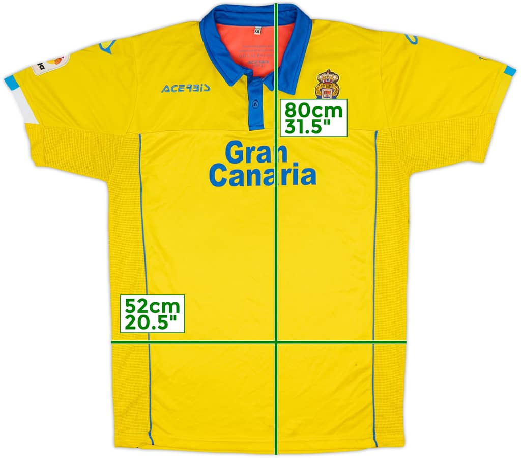 2017-18 Las Palmas Home Shirt - 7/10 - (XXL)